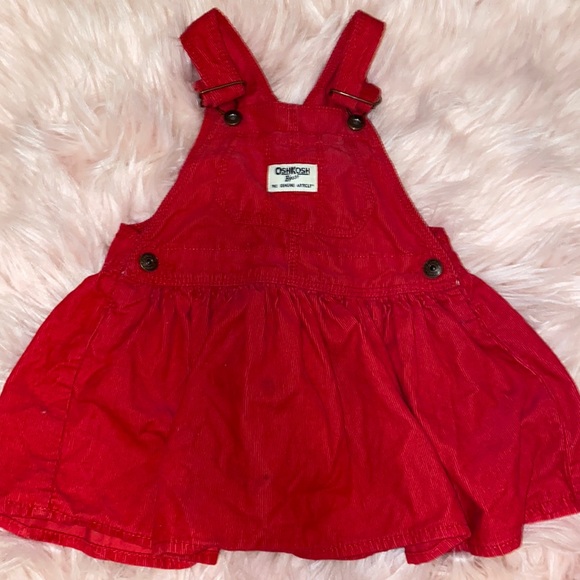 oshkosh red overall dress OshKosh B'gosh | Dresses | Girls Jumper Dress